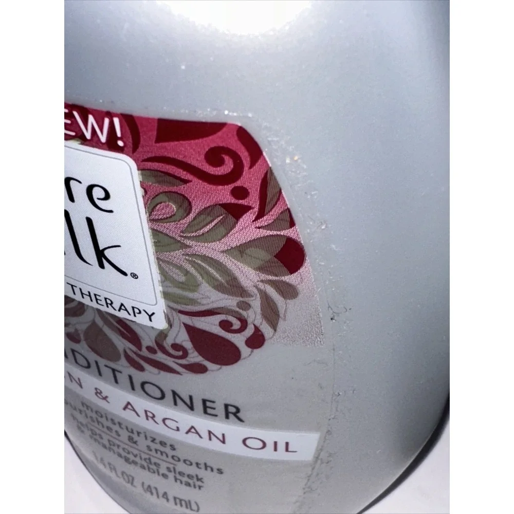 Pure Silk Spa Therapy Keratin & Argan Oil Conditioner 14oz Lot of 2 Bottles